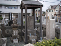 松本斗機蔵墓の写真