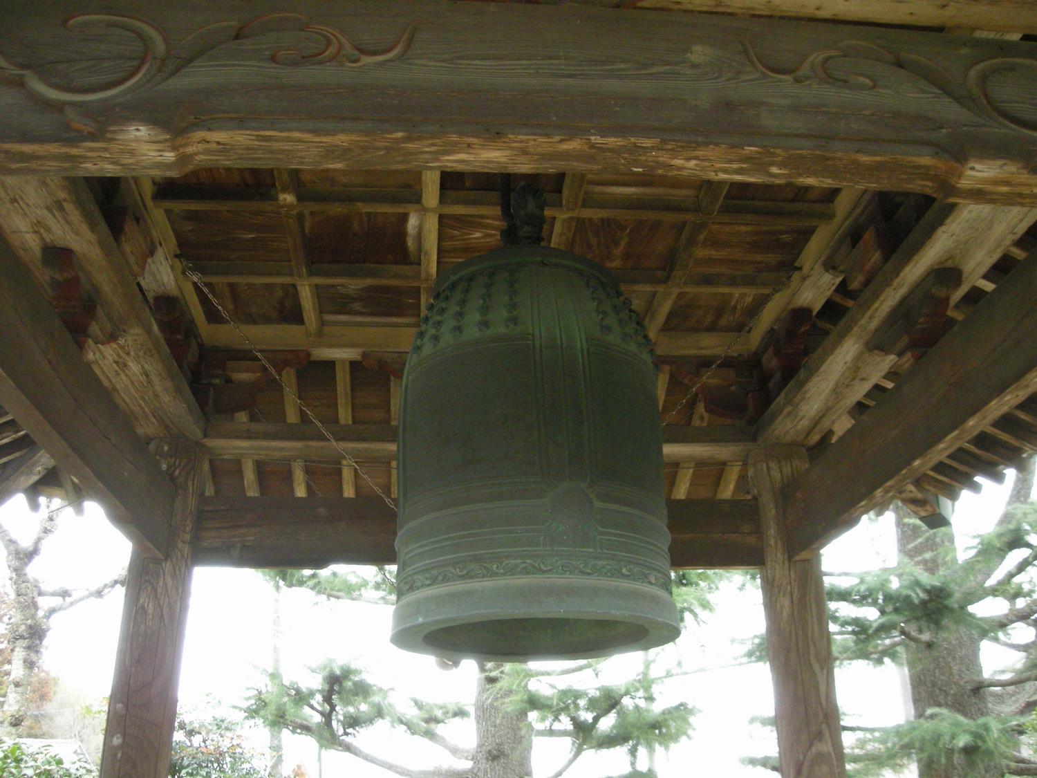 宗関寺銅造梵鐘
