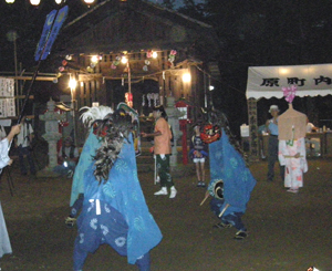 氷川神社の獅子舞
