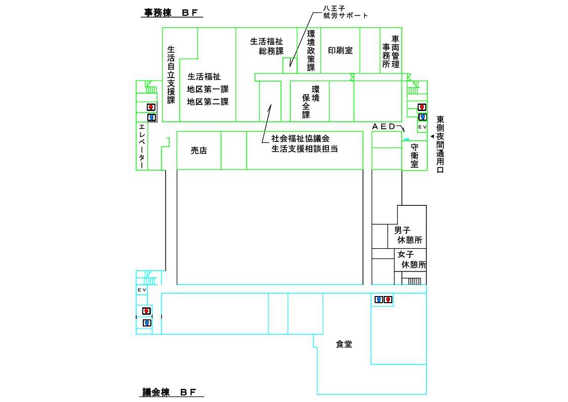 Ｂ階フロア