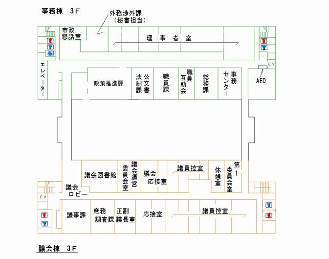 3階フロアマップ