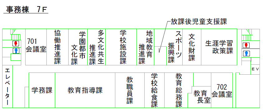 本庁舎フロア7階