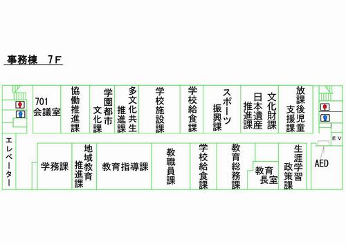 7階フロア案内図