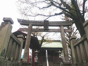 永福稲荷神社鳥居