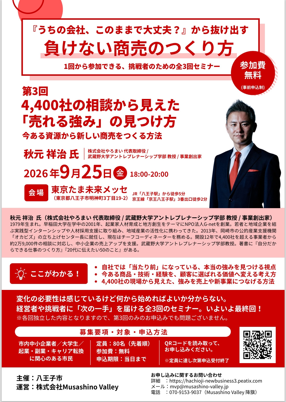 負けない商売　第3回