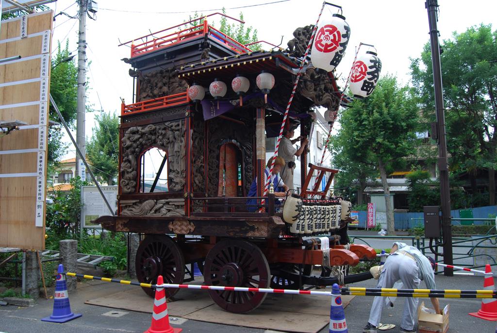 追分町の山車