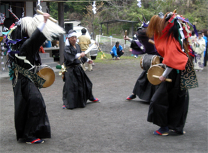 山入の簓獅子舞