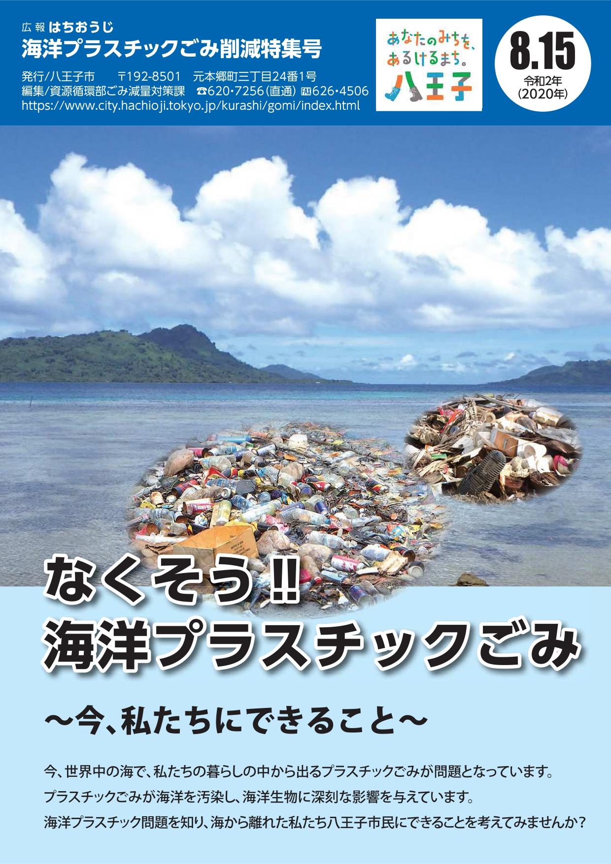 海洋プラスチックごみ削減特集号