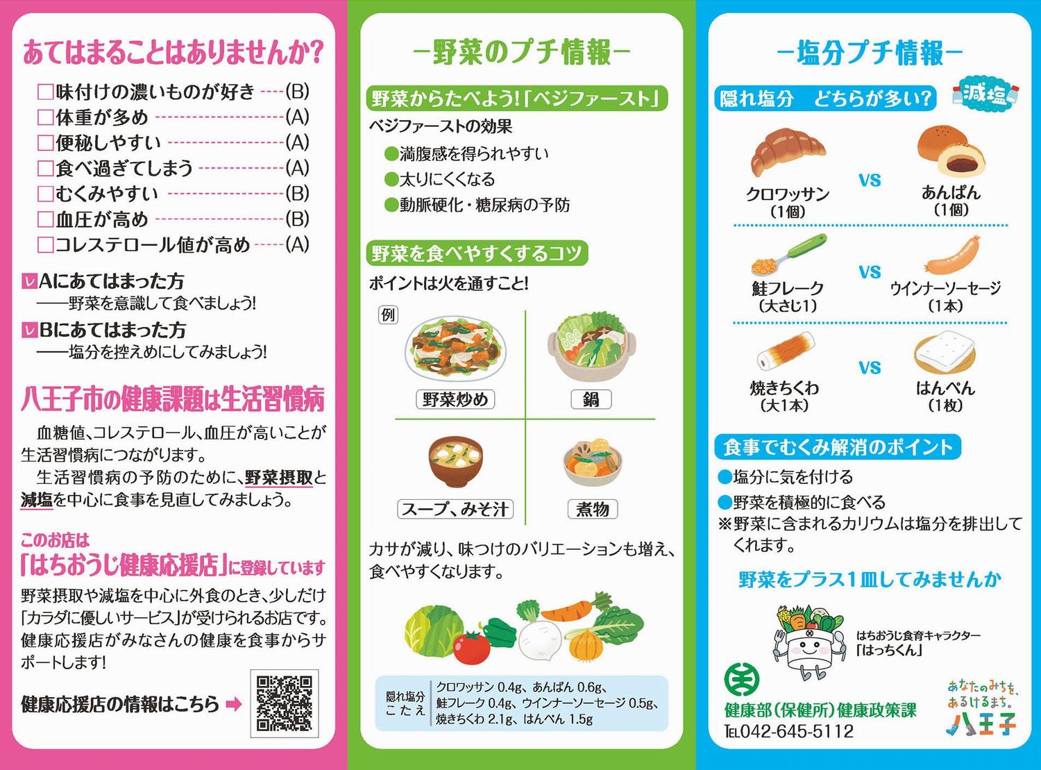 野菜を食べよう 八王子市公式ホームページ