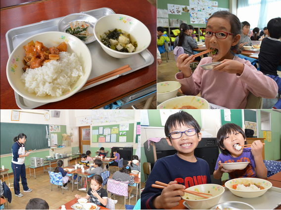 韓国・始興市給食