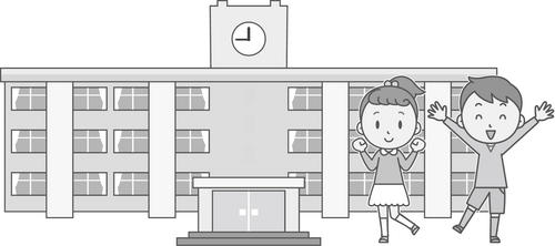 学校イメージイラスト