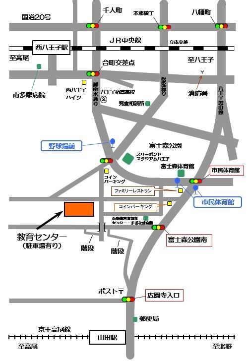 教育センター案内図令和4年度