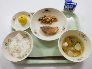 10月3日の給食