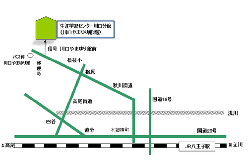 生涯学習センター川口分館の地図