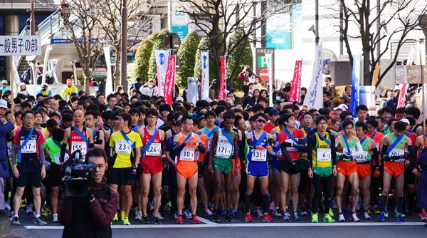 一般男子の走者