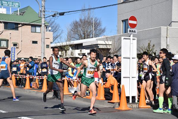 散田架道橋中継所 往路 1