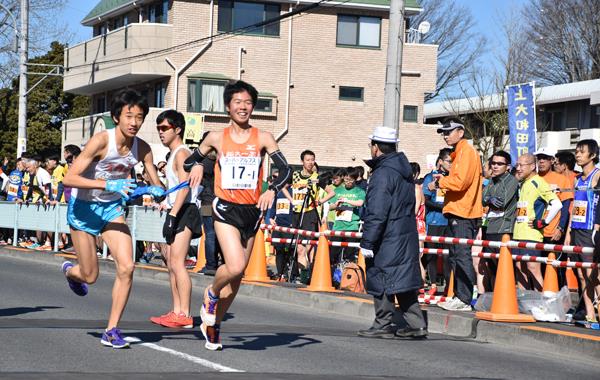 散田架道橋中継所 往路 2