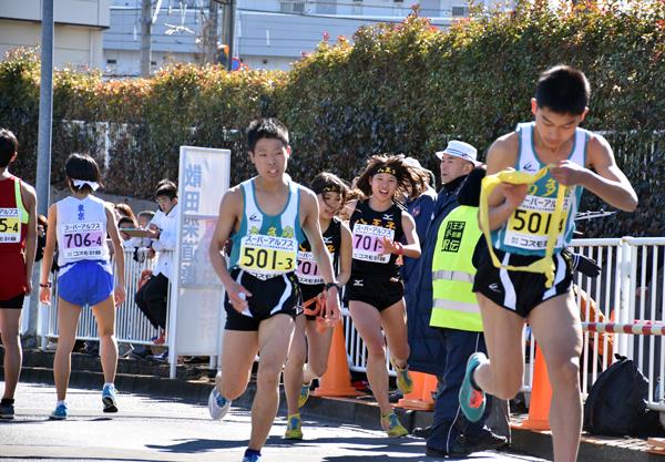 散田架道橋中継所 復路1