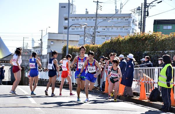 散田架道橋中継所 復路3