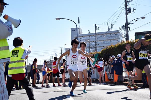 散田架道橋中継所 復路6