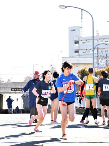 散田架道橋中継所 復路9