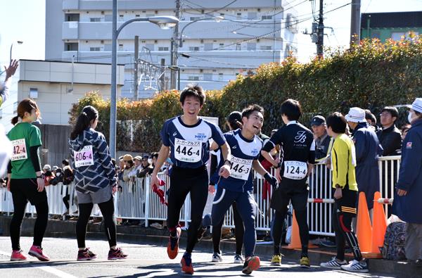 散田架道橋中継所 復路10
