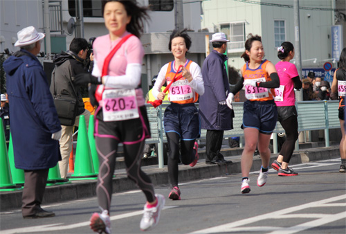 散田架道橋中継所からダッシュ