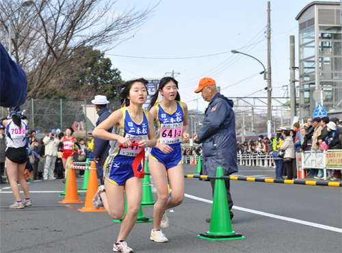 呼吸の合った中継