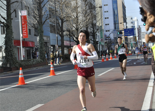 道路を気持ちよく走る