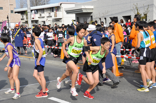 中学生も精一杯