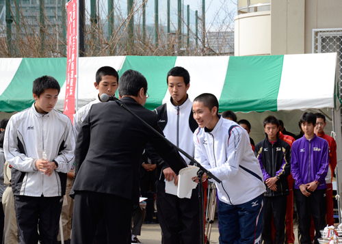 高校男子の部1位　若葉総合高校A