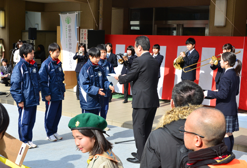 高校女子の部2位　長野東高校A
