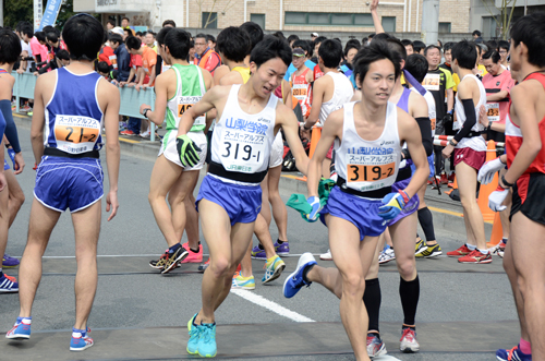 散田架道橋中継所　往路 2