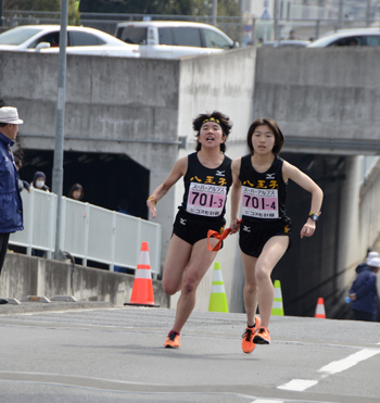 散田架道橋中継所　復路