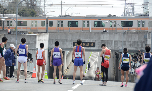 散田架道橋中継所　復路