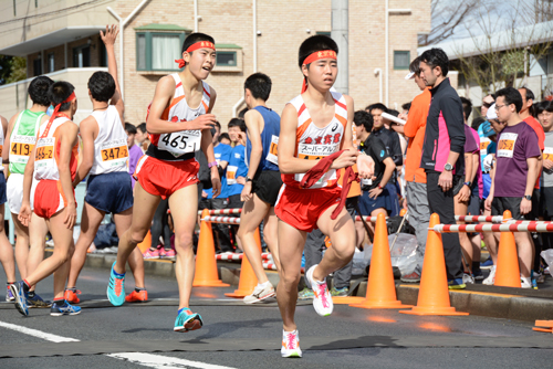 散田架道橋中継所 往路の表情2