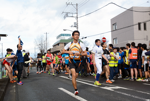 散田架道橋中継所 往路の表情4