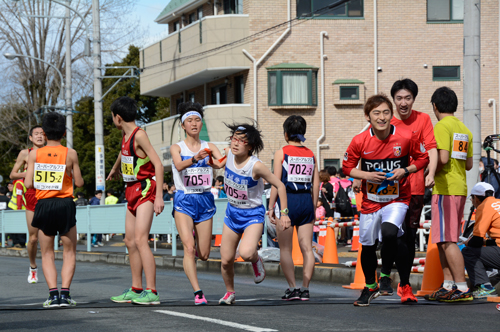 散田架道橋中継所 往路の表情5