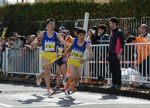 散田架道橋中継所 復路の表情1