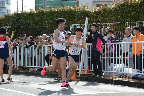 散田架道橋中継所 復路の表情3