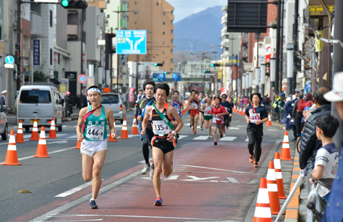 街を駆ける