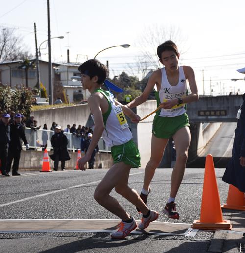 散田架道橋中継所　復路