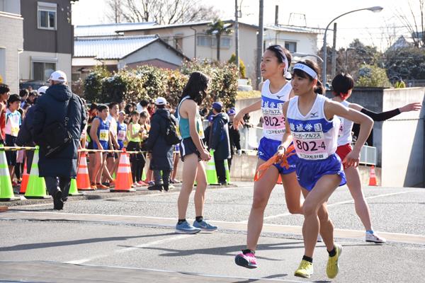 散田架道橋中継所　復路