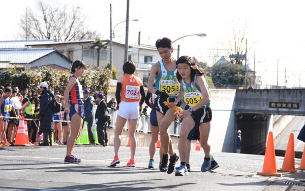 散田架道橋中継所　復路