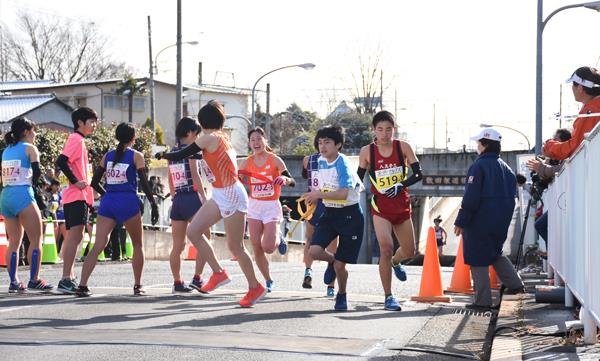 散田架道橋中継所　復路