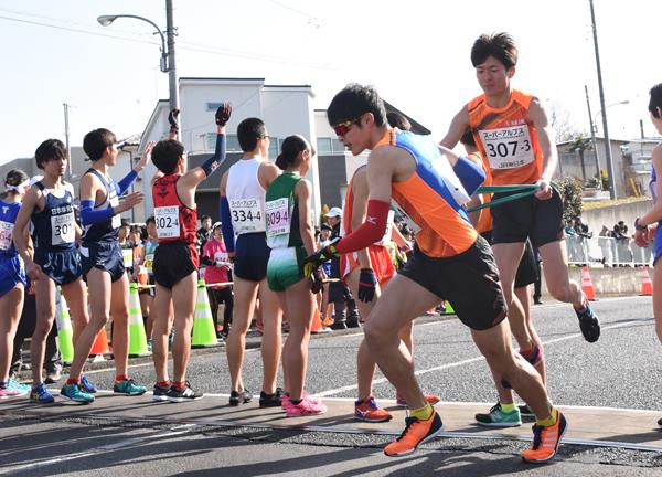 散田架道橋中継所　復路