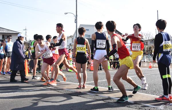 散田架道橋中継所　復路