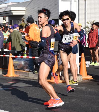 散田架道橋中継所　往路