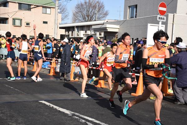 散田架道橋中継所　往路