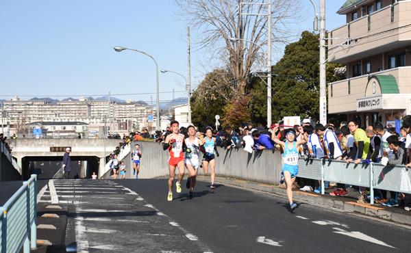 散田架道橋中継所　往路